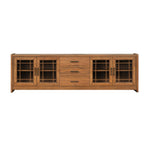 Lincoln - Large Entertainment Base - Warm Walnut