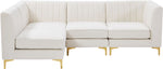 Alina - 4 Piece Modular L-Shaped Sectional