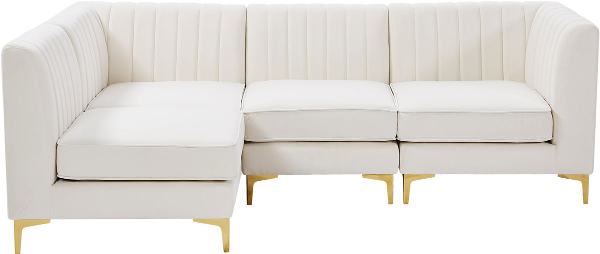 Alina - 4 Piece Modular L-Shaped Sectional
