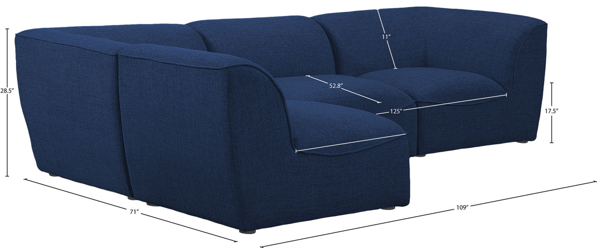 Miramar - 4 Piece Modular Sectional