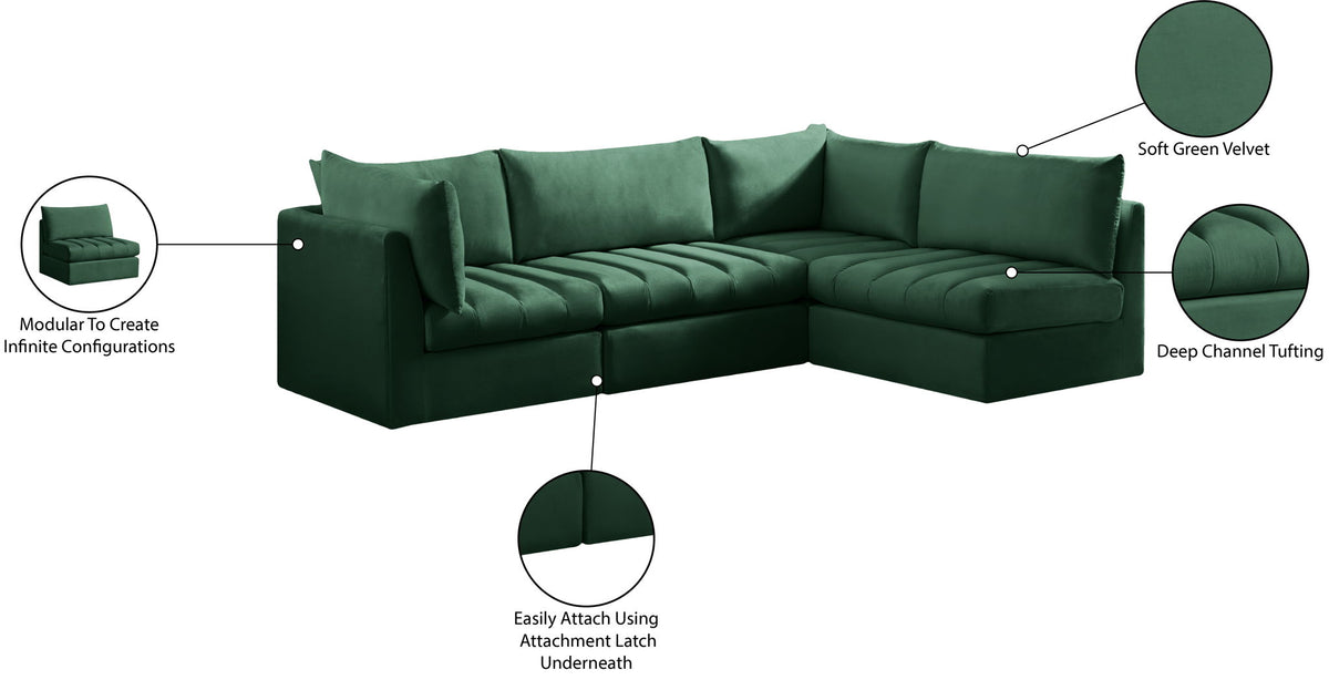Jacob - 4 Pc. Modular Sectional