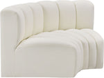 Arc - Faux Leather 2 Piece Modular Sofa
