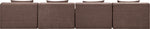 Stellar - 4 Piece Upholstered Modular Sectional
