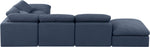 Indulge - Linen 6 Piece Modular Armless Sectional