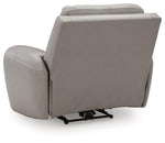 Real Moments - Power Recliner With Audio Seating - Ash