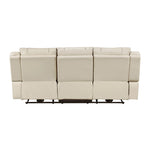Glory Furniture - Sensa - Power Reclining Sofa With Table And LED Belt