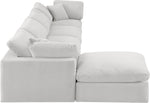 Comfy - 5 Piece Velvet Modular Sectional With Chaise