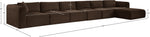 Shaggy - 6 Piece Modular Sectional With Chaise