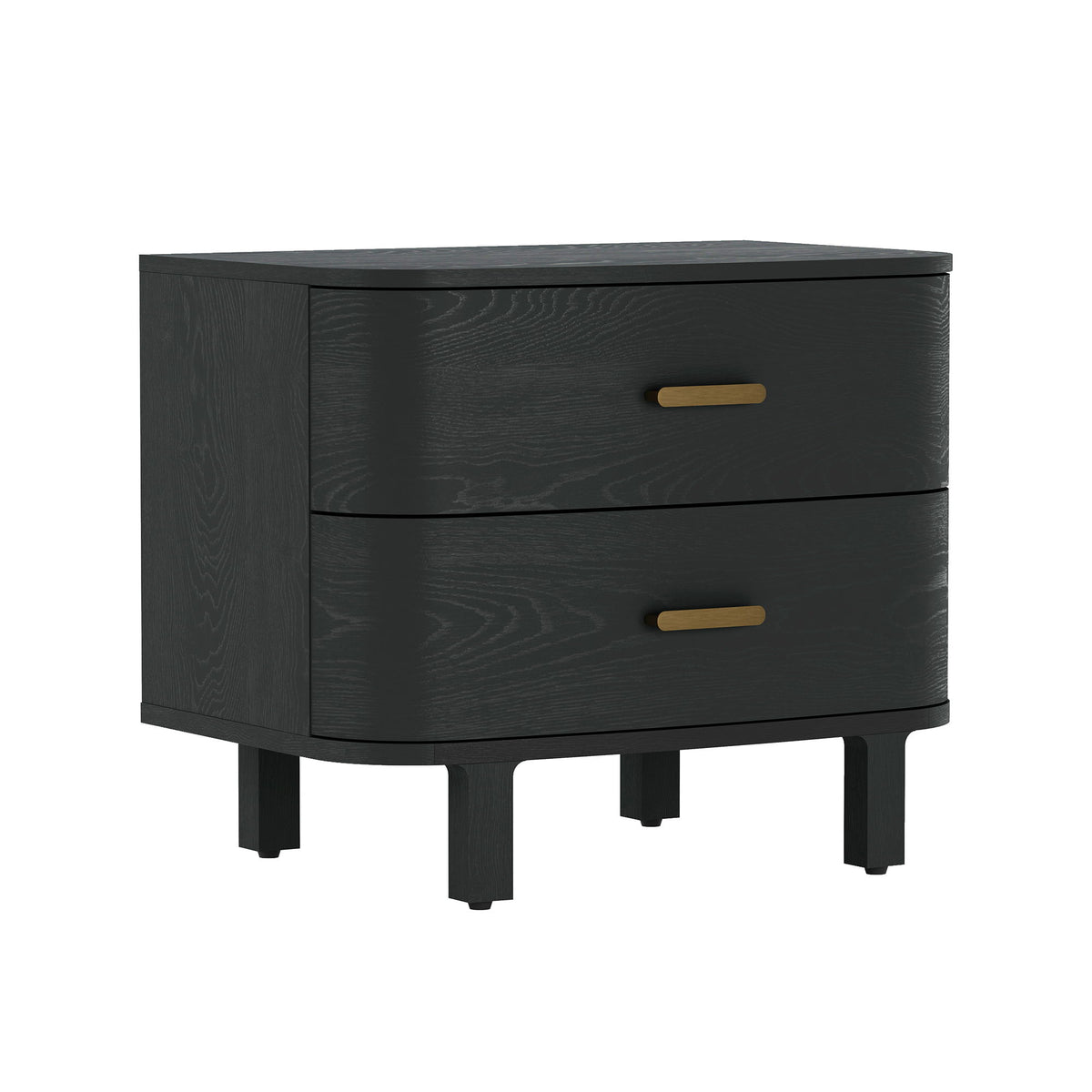 Manhattan Solara - Solid Wood Nightstand