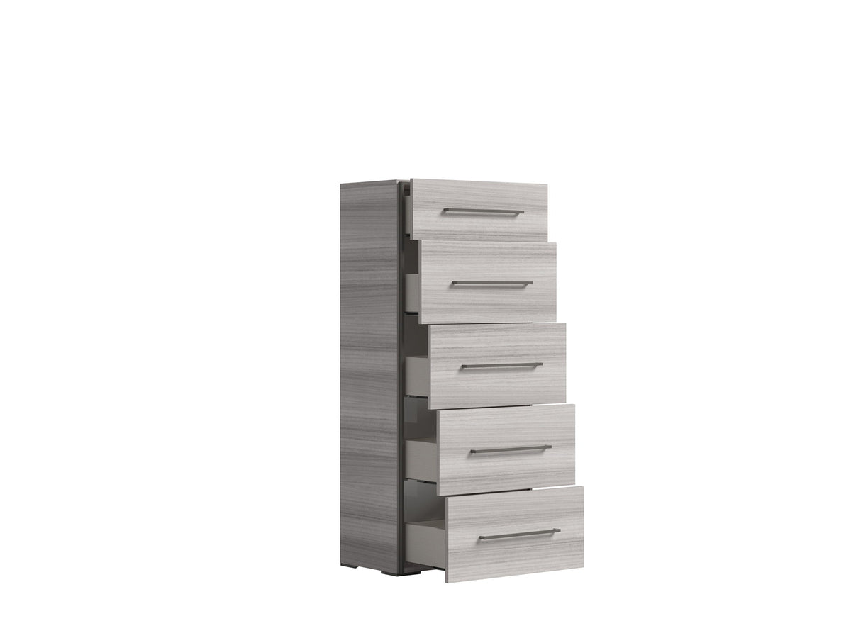 Mia - Chest - White / Gray / Silver