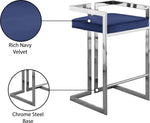 Ezra - Stool with Chrome Legs (Set of 2)