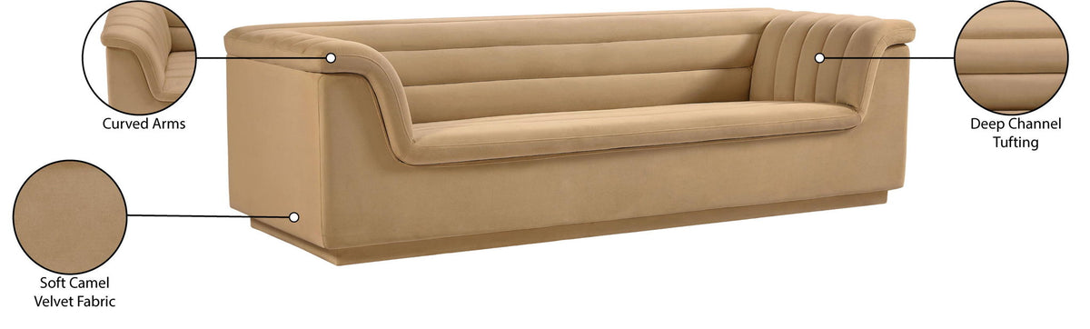 Cascade - Velvet Sofa