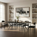 Suzie - Modern Ceramic + Black Ash Extendable Dining Table by VIG Furniture - View 10