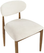 Riccio - Fabric Dining Side Chair (Set of 2) - Walnut Frame