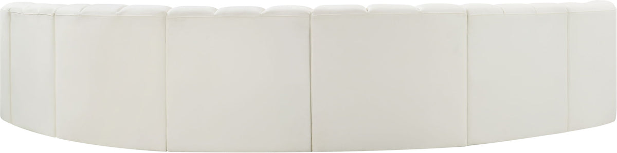 Arc - Faux Leather 8 Piece U-Shaped Modular Sofa
