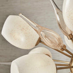 Casanova - Pendant - Bright Brass / White