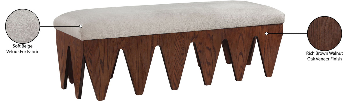 Altair - Bench - Dark Brown Base