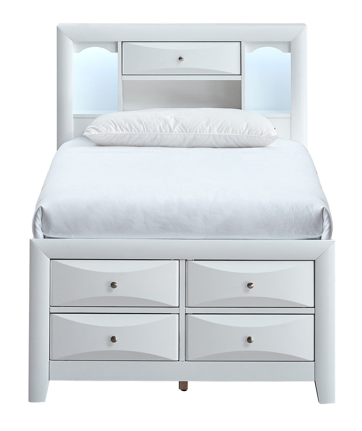 Glory Furniture - Marilla - Storage Bed With Lighting