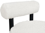 Ambre - Vegan Shearling Fabric Upholstered Accent Chair
