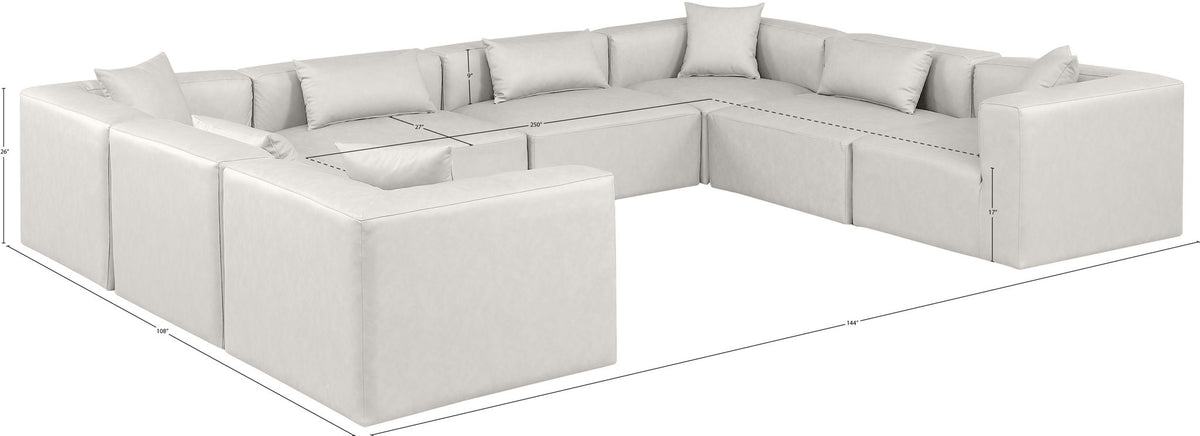 Cube - 8 Piece Modular Sectional
