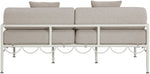 Portofino - Resilient Water Repellent Fabric 69.75" Upholstered Outdoor Patio Loveseat