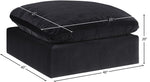 Comfy - Velvet Ottoman