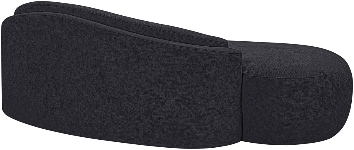 Caspian - Chenille Fabric Upholstered Loveseat