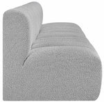 Arc - Boucle Fabric 4 Seats Modular Sofa