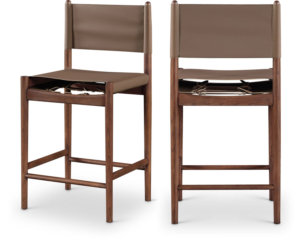 Rawlins - Counter Stool - Walnut Frame