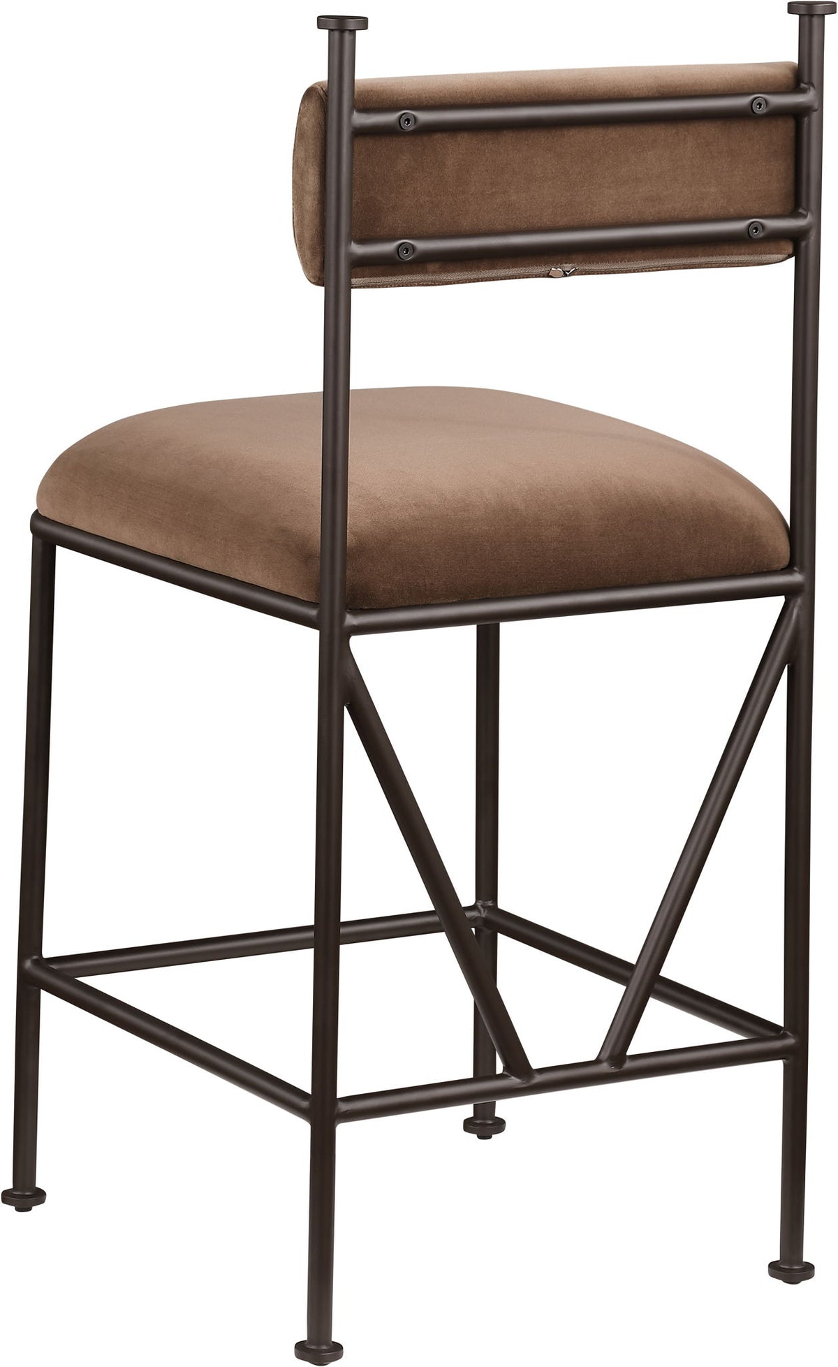 Monarch - Velvet Counter Stool (Set of 2)