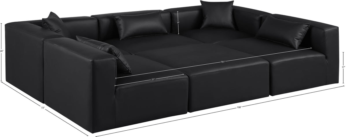 Cube - 6 Piece Modular Sectional