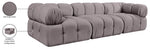 Orin - Velvet Performance Fabric Upholstered 3 Piece Modular Sofa