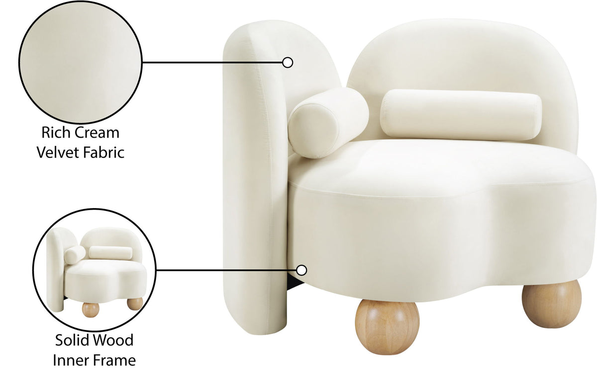 Daphne - Velvet Chair