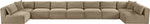 Shaggy - Fabric 9 Piece Modular Sectional