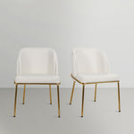 Jagger - Dining Chair (Set of 2) - Gold Base