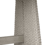 Harbor - Herringbone Indoor-Outdoor Dining Table - Brown