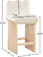 Shaw - Counter Stool - Natural Base
