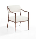 Bastille - Upholstered Dining Arm Chair (Set of 2) - Bronze Frame