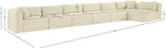 Shaggy - 7 Piece Modular Sectional