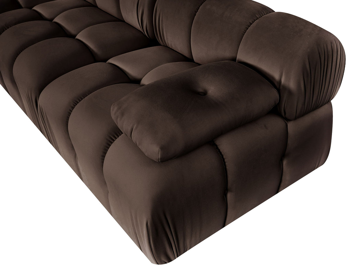 Orin - Velvet 3 Piece Modular Sofa