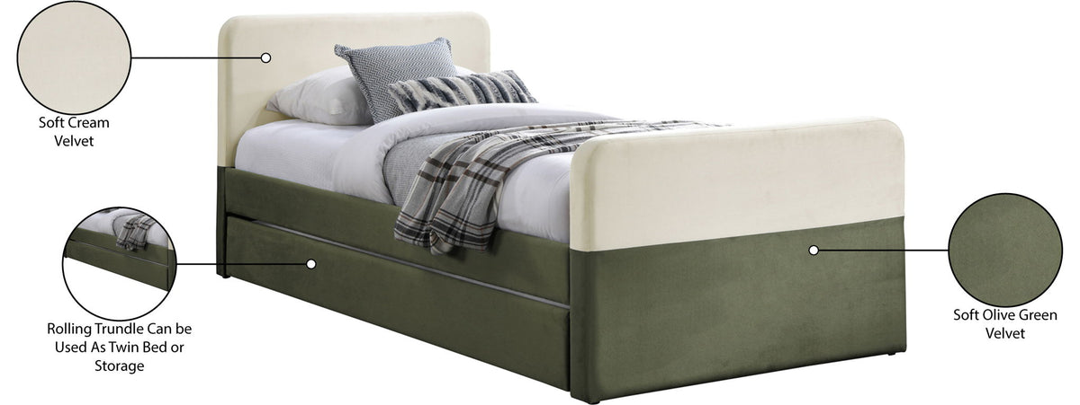 Ivy - Twin Trundle / Storage Bed