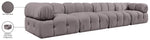 Orin - Fabric Velvet 4 Piece Modular Sofa