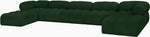 Ames - 7 Piece Fabric Modular U-Shaped Sectional