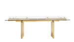 Nassim - Glam Glass Extendable Dining Table by VIG Furniture - View 4