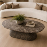 Ararat - Modern Faux Marble Concrete Coffee Table by VIG Furniture - View 9