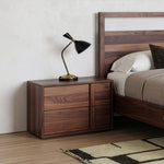 California King Berlin - Modern Walnut Bedroom Set