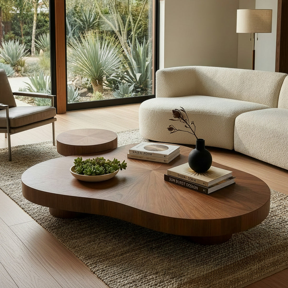 Larch - Modern Walnut Nesting Table Set by VIG Furniture - View 14