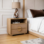 Sergio - Modern Natural Oak Nightstand by VIG Furniture - View 8