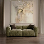 Siegal - Modern Olive Green Fabric Loveseat Sofa by VIG Furniture - View 10