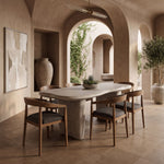 Nouveau Slone - Modern Beige Concrete Dining Table by VIG Furniture - View 8